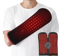 Dispositivo di terapia della luce rossa per mani, polsi e corpo, doppia lunghezza d'onda 150 LED, pannello per terapia della luce vicino all'infrarosso per alleviare il dolore, grande superficie di
