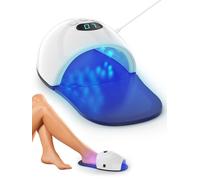 Dispositivo di terapia laser per funghi delle unghie, per dita delle mani e dei piedi, con sessioni regolabili di 5/7/10 minuti, pulizia laser delle unghie e onicomicosi, rimozione funghi delle unghie