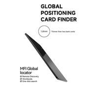 Dispositivo di tracciamento Smart Wallet compatibile con Find My Item Tracker Tag