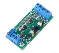 Dispositivo di traduzione di tensione di frequenza alimentato CC con indicatore LED integrato e capacità di regolazione di calibrazione (da 0-1K a 0-5V)