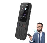 Dispositivo di traduzione - Traduttore di lingua ad alta tecnologia, traduzione vocale istantanea | Traduttore di lingua per il viaggio, dispositivo di traduzione compatto tascabile, ideale