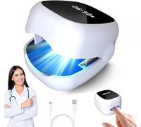 Dispositivo di trattamento laser per Toenail Fungus, portatile e ricaricabile Mycosis Therapy, efficace rimozione di funghi e riparazione unghie, 7-Minute Sessions for Healthy Nails Nuovo modello