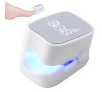Dispositivo di trattamento laser per unghie con indicatore del tempo, trattamento fungo delle unghie ad alta intensità, ricaricabile per la pulizia delle unghie, 470 nm blu 905 nm luce infrarossa, per