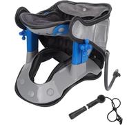 Dispositivo di Trazione Cervicale del Collo, Barella Gonfiabile Regolabile per Il Collo, Comodo Dispositivo di Trazione Cervicale Professionale per L'allineamento della Colonna Vertebrale C