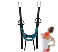 Dispositivo di trazione cervicale - Dispositivo di trazione cervicale da appendere al collo, supporto per decompressione e fisioterapia domestica, ergonomico e spesso, imbottito in pile, cinghia di