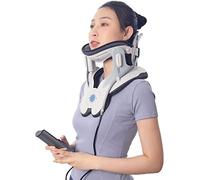 Dispositivo di trazione cervicale, dispositivo di trazione con 3 trattori elettrici e 8 cuscinetti d'aria integrati per dolore cervicale e rilassamento