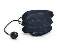 Dispositivo di trazione cervicale Elitzia con pompa 3 strati 3 tubi cuscino gonfiabile del collo per alleviare il dolore e sostenere Traction Massager Neck Brace ETB022T (blu)