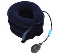 Dispositivo di Trazione Cervicale Gonfiabile e Collare, Barella per il Collo Regolabile e Traspirante Dispositivo di Trazione Cervicale Supporto per il Collo per Alleviare il Dolore Cronico al Collo