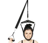 Dispositivo di trazione cervicale per collo | doppio di tensione del collo, colloquio sopra la porta, amaca portatile per la decompressione della colonna vertebrale, dal dolore