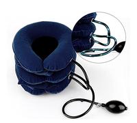 Dispositivo di trazione del collo gonfiabile a 3 strati, tutore istantaneo per alleviare il dolore al collo, collare regolabile per alleviare il dolore neuromuscolare cervicale, poggiatesta auto per