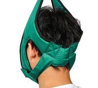 Dispositivo di Trazione del Collo in Tela - Imbracatura Cervicale Sospesa con Anello in Acciaio per Sollievo dal Dolore, Allungamento e Recupero, Supporto Ortopedico da Casa o Ufficio