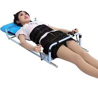 Dispositivo di trazione lombare for letto, correttore di postura della colonna vertebrale for uso domestico, aiuta ad alleviare il dolore alla schiena da ernia del disco, spondilosi, spasmi muscolari