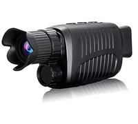 Dispositivo di visione notturna, visione notturna monoculare 1080P HD a infrarossi 5x telescopio digitale con zoom all'aperto giorno notte doppio uso 100% scuro 300 m (set standard da 64 gb)
