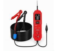 Dispositivo diagnostico auto 3,5 - 36 V, tester relè e interruttore, luce | Tester di circuito e relè per auto per 3,5-36 V, 4/5 pin per relè, 12/24 V, luce di lavoro a LED, indicatore di polarità