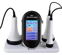 Dispositivo dimagrante 40K Rf Massaggiatore Facciale Cavitazione Corpo Dimagrante Macchina di Bellezza Dispositivo Pelle Stringere Il Viso Lifting Strumento di Cura