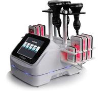 Dispositivo dimagrante 5-in-1 40k corpo di cavitazione che dimagrisce il corpo della macchina che modella il dispositivo multipolare di bellezza di rf di vuoto per il viso e il corpo S-Shape