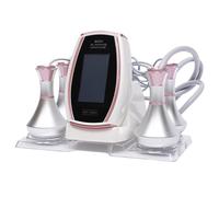 Dispositivo dimagrante 80 K, 5 testine di trattamento, vibrazioni ultrasoniche, touch screen LED, brucia grasso, corpo e viso, bianco