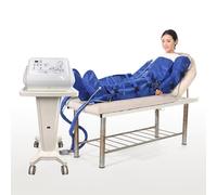 Dispositivo Dimagrante Ad Onde D'aria,Per Massaggio Pressoterapia Completo Del Corpo,Macchina Professionale per Terapia a Infrarossi per Uso Domestico,Pressoterapia,Drenaggio Linfatico Blue