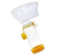 Dispositivo distanziatore con maschera per bambini/adulti da utilizzare con camera di inalazione antistatica per inalatore dosato (maschera per adulto)
