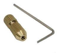 Dispositivo d'ottone del mandrino dell'asse del motore per gli assi di 2.35mm utilizzati con i taglienti da 0.8mm - di 1.5mm nelle applicazioni del motore di bassa tensione