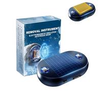 Dispositivo elettromagnetico for la prevenzione di Neve e Ghiaccio, sbrinatore for Parabrezza e specchietti Auto ad energia Solare for Una Guida Invernale limpida(1pcs)