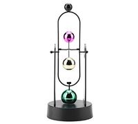 Dispositivo elettronico per far dondolare la parrucca, arte da scrivania cinetica a moto perpetuo, decorazione oscillante alimentata a batteria per ufficio e casa, ornamento artigi
