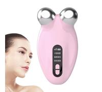 Dispositivo facciale a microcorrente - Massaggiatore a rulli facciali quadrato 11x6x3 cm, dispositivo per la cura della pelle in lega di ABS, strumento di sollevamento elettrico | di serraggio