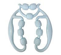 Dispositivo for gambe con morsetto ad anello Dispositivo for il rilassamento della fascia muscolare del polpaccio Massaggio con rulli Wolfsbane non dimagrante a 9 ruote (Size : Blue)