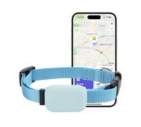 Dispositivo GPS for animali domestici senza abbonamento: aggiornamenti sulla posizione in tempo reale, compatibile con Trova il mio, medaglietta compatta for piccoli animali, localizzatore di oggetti