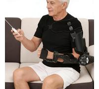 Dispositivo intelligente per l'estensione e la flessione del gomito con telecomando wireless Tutore per gomito post-infortunio con timer intelligente Doppia modalità manuale/automatica(Right)