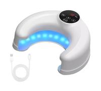 Dispositivo laser a fungo per unghie multiple con display digitale e funzione temporizzazione, 910 nm a infrarossi + 470 nm luce blu per fungo delle unghie dei piedi e delle mani