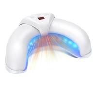 Dispositivo laser per funghi per unghie multiple e unghie con luce a infrarossi da 405 nm + luce blu 365 nm, soluzione di riparazione per unghie danneggiate e scolorite, adatto per uso domestico