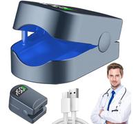 Dispositivo laser per unghie fungo laser, trattamento fungo delle unghie, rapido intenso, 21 giorni, trattamento rapido e intenso, per unghie e unghie dei piedi (S)