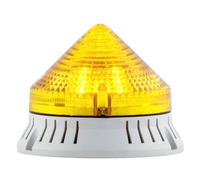 Dispositivo luminoso acustico e lampeggiante Sirena CTL 900 24V AC/DC giallo 33725