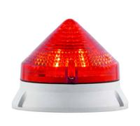 Dispositivo luminoso lampeggiante Sirena CTL 900 24/240V AC/DC cupola rossa 33573