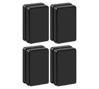 Dispositivo magnetico per tende con pesi, per tende, bandiere e tovaglie, fornisce un ancoraggio stabile per evitare che il tessuto si sbatta (nero)