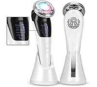 Dispositivo Massaggiatore Viso Antirughe, Dispositivo Radiofrequenza viso professionale Macchina Pulizia Viso Ultrasuoni, EMS Lifting Anti-Età Anti-Acne, massaggiatore viso lifting Pulizia Profonda