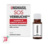 DISPOSITIVO MEDICO PER VERRUCHE IN FLACONE CON PENNELLINO 10 ML + 9 CEROTTI COPRIVERRUCA
