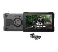 Interphone SYNC70 ESSENTIAL navigatore Fisso 17,8 cm (7") IPS Touch screen Nero