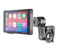 Display mirroring per telefono da moto con vetro protettivo Interphone RideSync nero