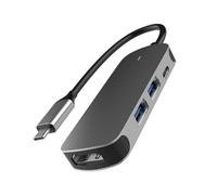 Dispositivo multiplo compatibile 4/6 porte USB3.0 e hub di tipo C 5Gbps Sincronizzazione rapida dei dati e adattatore di ricarica