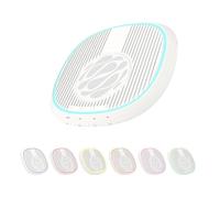 Dispositivo Non Rilevabile per Spostamento Mouse con Timer, Ultra Silenzioso Simula il Movimento Realistico Spostamento Mouse, Agitatore Automatico per Mouse, Agitatore per (WHITE)