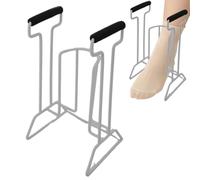 Dispositivo per aiutare a indossare i calzini, aiuto per calzini a compressione,Dispositivo di assistenza per calze a compressione Aiuto per calze stabili | Strumento per calzini antiruggine di grandi
