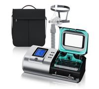 Dispositivo per apnea notturna, macchina automatica per addormentarsi, dispositivo completamente automatico, con set di maschere per il naso, migliora il sonno, l'analisi e la copertura del sonno