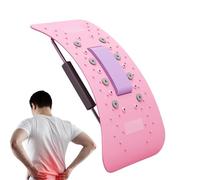 Dispositivo per barella posteriore - Pannello di supporto lombare, Strumento per schiacciare la colonna vertebrale | Punti di massaggio magnetici Terapia di rilassamento muscolare per alleviare il dis