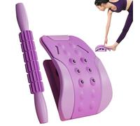 Dispositivo per decomprimere la schiena, correttore posturale, lenisce i muscoli, ernia del disco, rilassamento muscolare, attrezzatura portatile per lo stretching della schiena per la casa