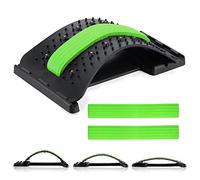 Dispositivo per Distendere la Schiena,Barella Posteriore Lombare Massaggiatore per Rilassare e Allungare Muscoli,Alleviare il Mal di Schiena e Supporto Lombare (Verde)