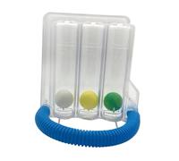 Dispositivo per esercizi di respirazione con 3 palline Spirometro