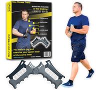 Dispositivo per esercizi per la parte superiore del corpo per jogging isometrico, corsa, allenamento completo del corpo, ottima alternativa al nordic walking e alla camminata con i pesi!