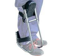 Dispositivo Per Ginocchiera Da Giardinaggio | Supporto Regolabile Per Gambe Con Cinghie,Cuscinetto Rimovibile Antiscivolo con Cinghie Regolabili per Supporto alla Caviglia Giardinaggio Diserbo Semina